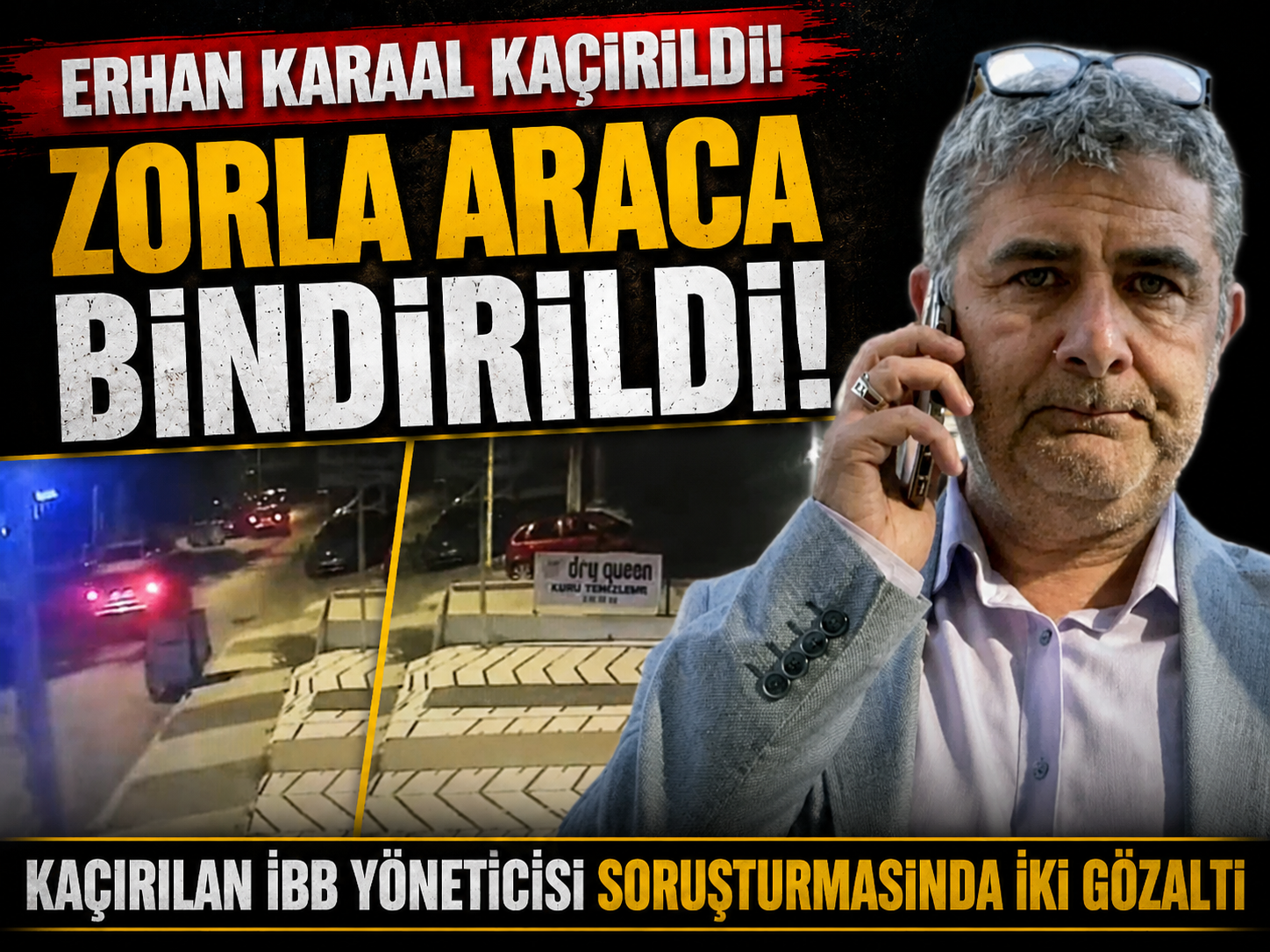İBB yöneticisinin evinin önünde kaçırıldı!