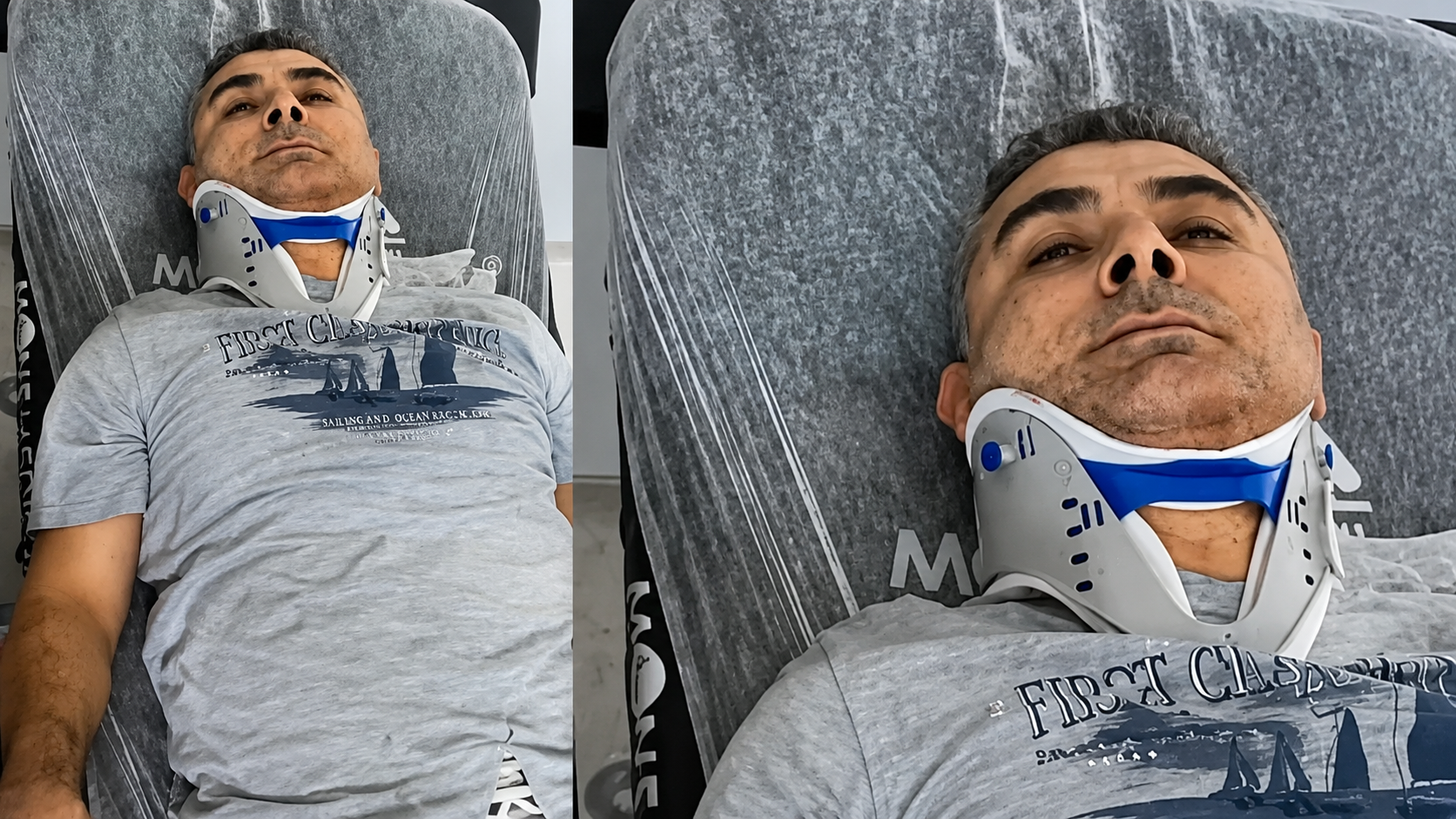 İBB Kültür A.Ş. yöneticisi Erhan Karaal hastane sedyesinde görüntülendi