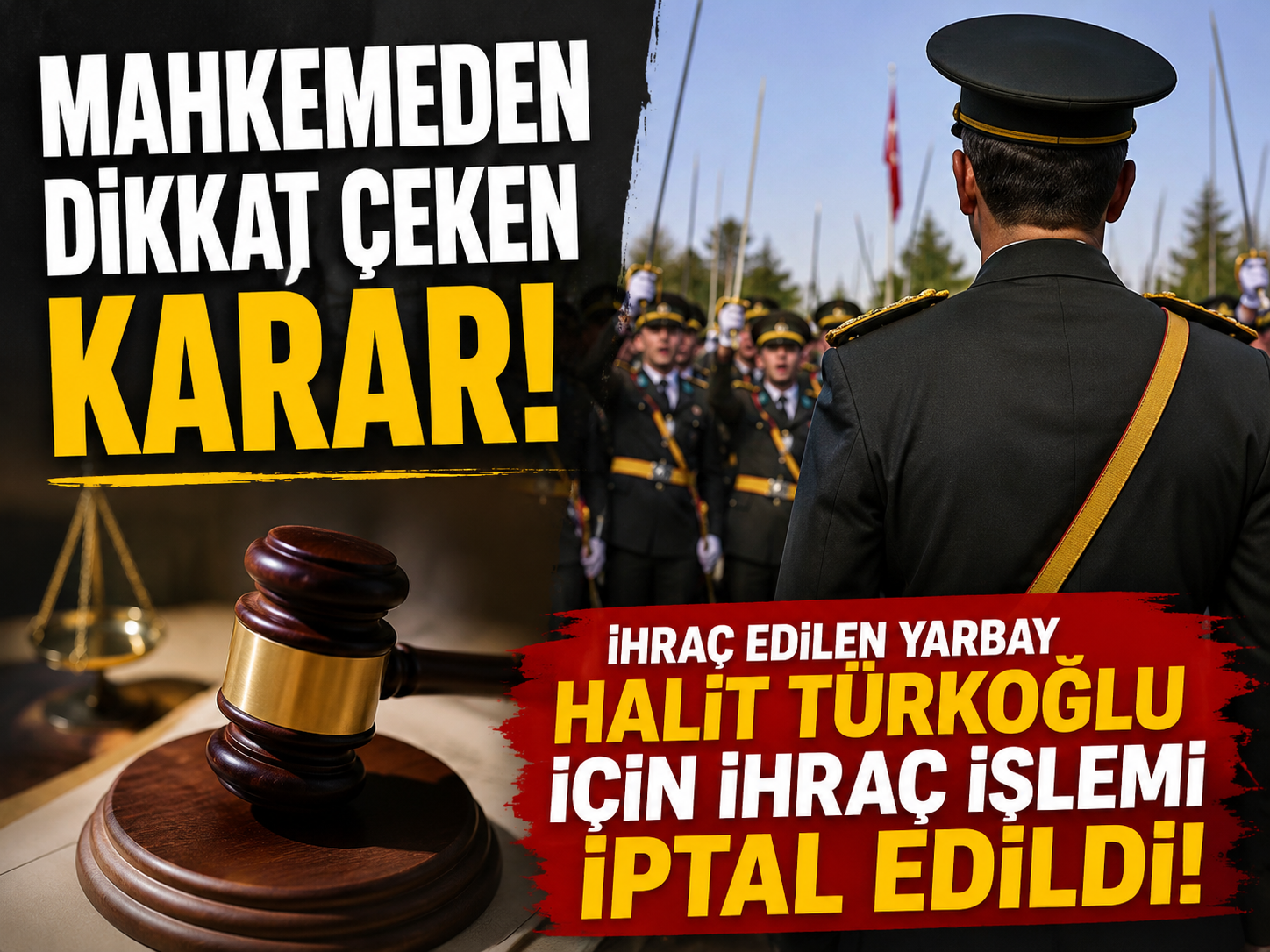 TSK'dan ihraç edilen komutanlar için mahkemeden geri dönüş kararı