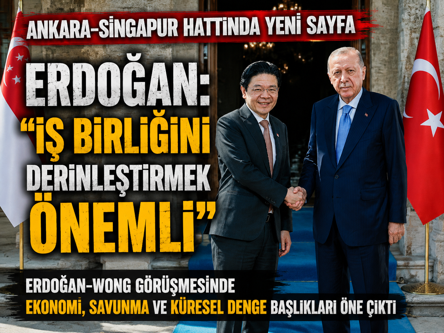Erdoğan, Wong'u ağırladı: Perde arkasında neler konuşuldu?