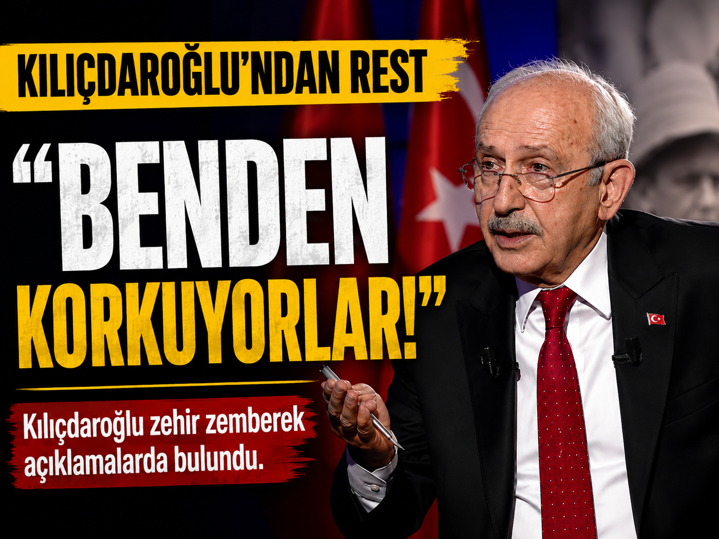 Kılıçdaroğlu: Benden arınma yapacağım için korkuyorlar!
