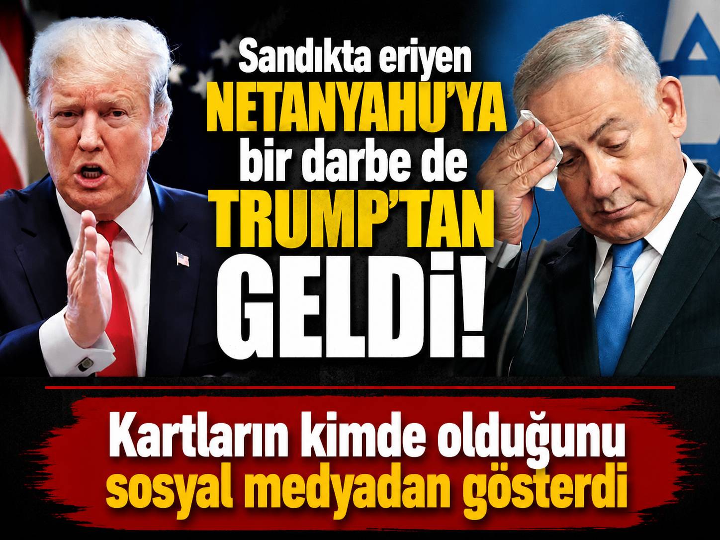Trump, koltuğu sallanan Netanyahu'yu uyardı: Daha mantıklı davranmalı