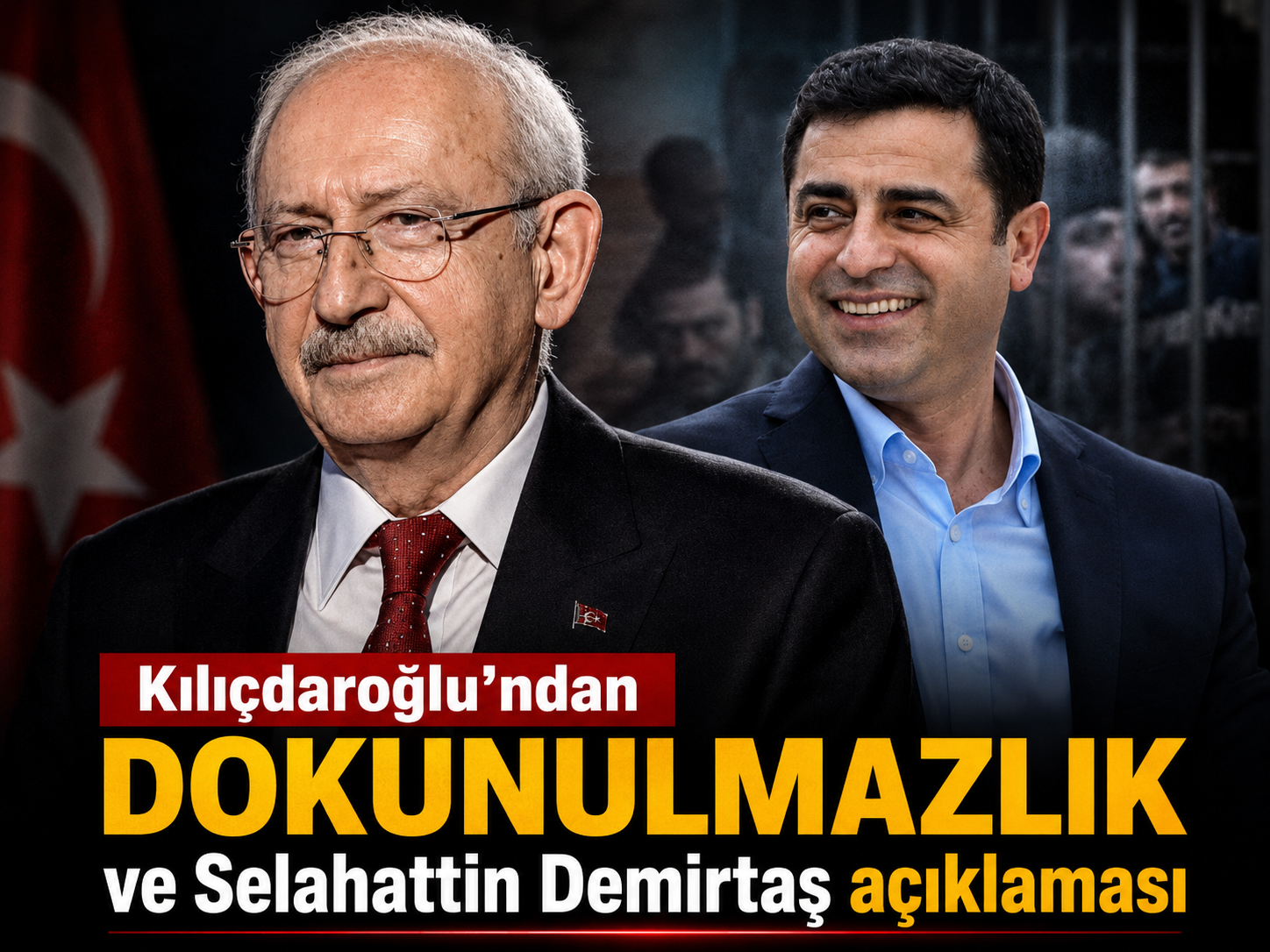 Kılıçdaroğlu’ndan dokunulmazlık ve Selahattin Demirtaş açıklaması