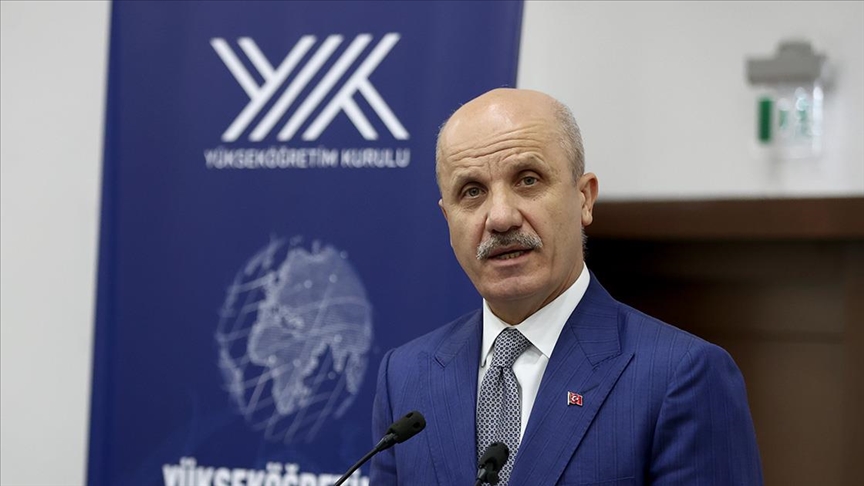YÖK Başkanı Özvar, YKS adaylarına moral verdi