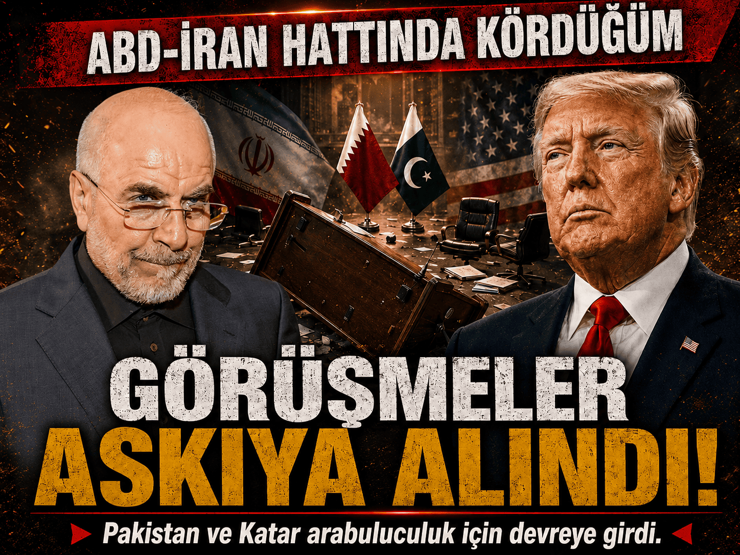 Pakistan ve Katar barış masasını toplamaya çalışıyor