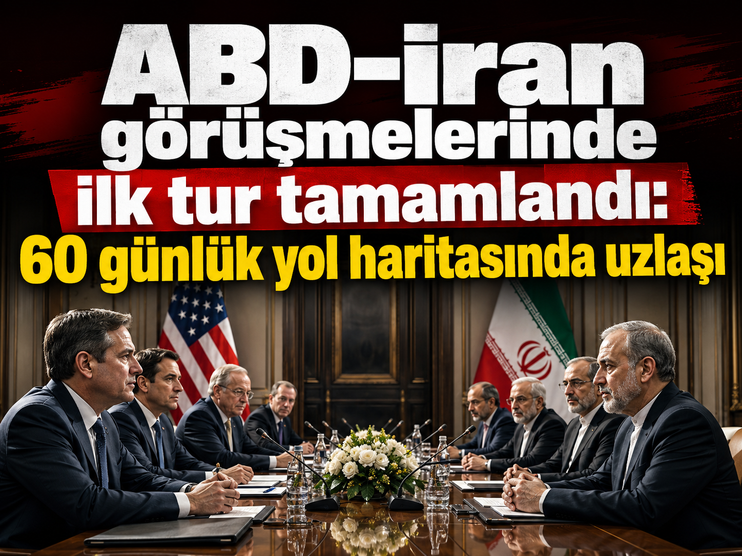 ABD-İran görüşmelerinde ilk tur tamamlandı: 60 günlük yol haritasında uzlaşı