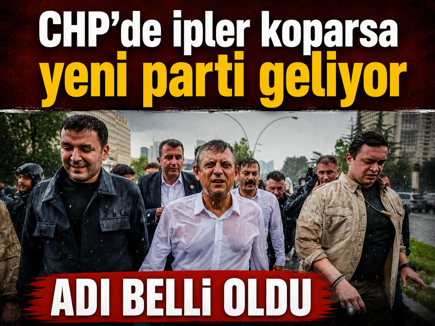 CHP'de ipler koparsa yeni parti geliyor: Adı belli oldu