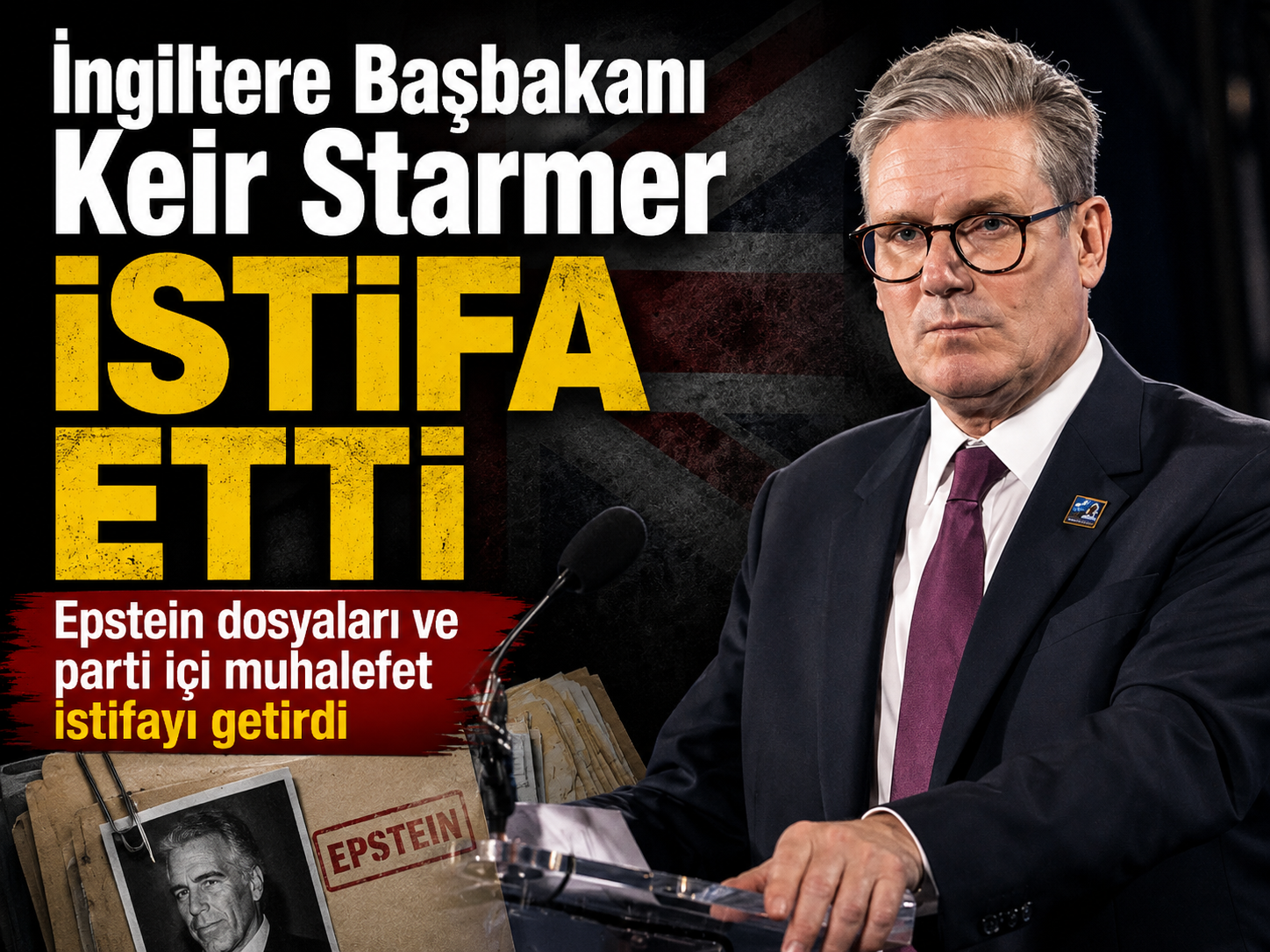 İngiltere Başbakanı Keir Starmer istifa etti