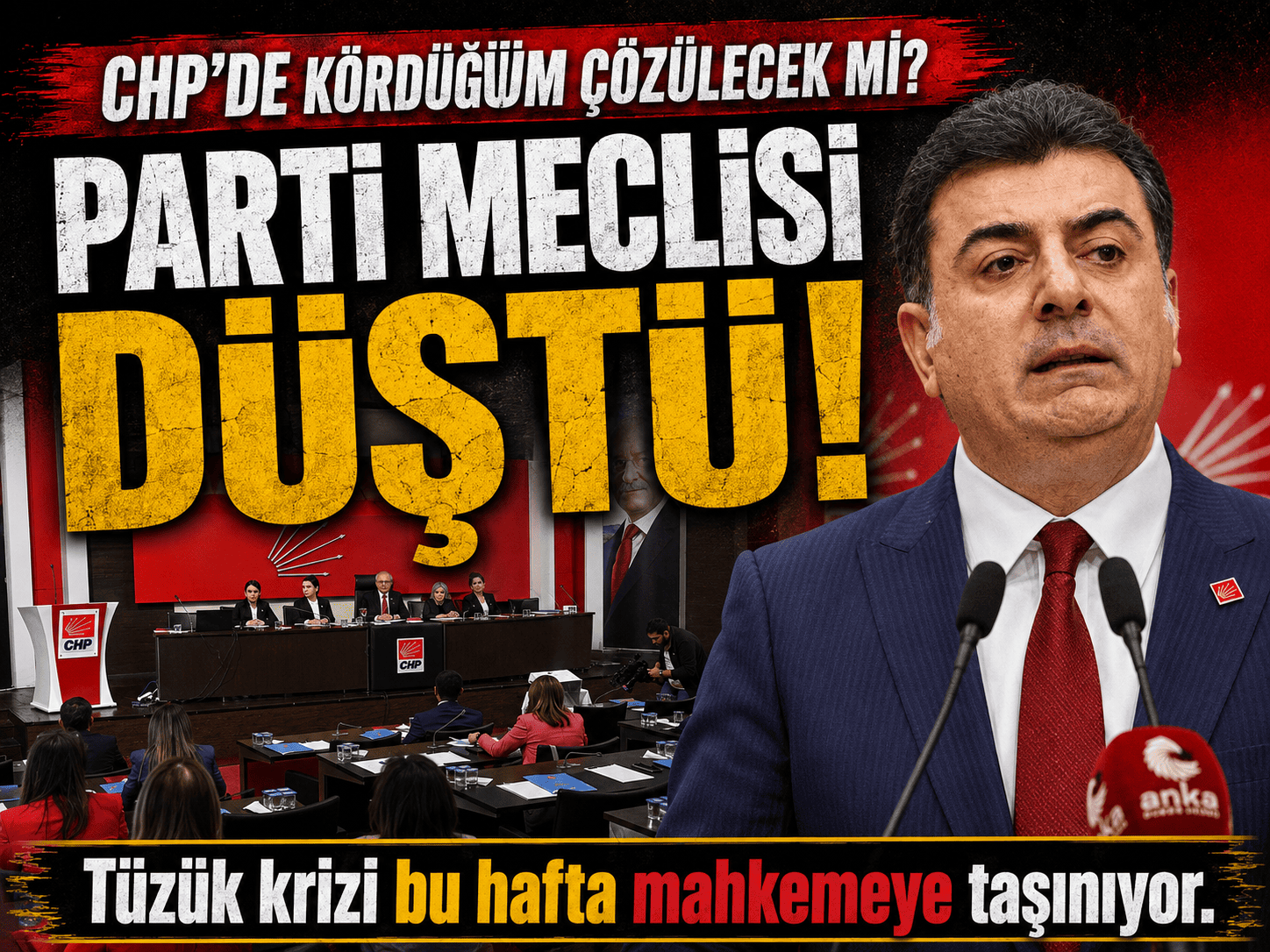 CHP’de kördüğüm olan PM meselesi mahkemeye taşınıyor