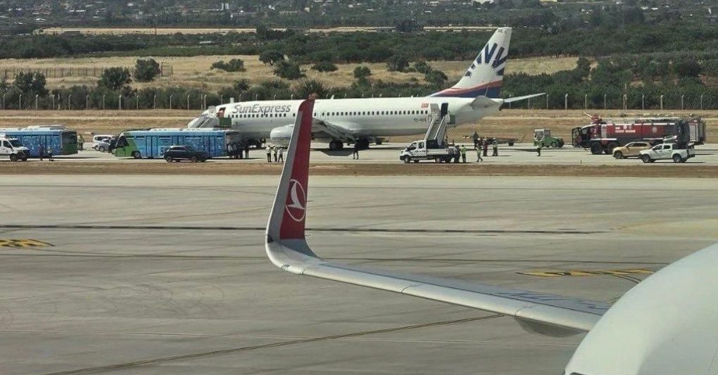 Stuttgart-Gaziantep seferinde korkutan anlar!