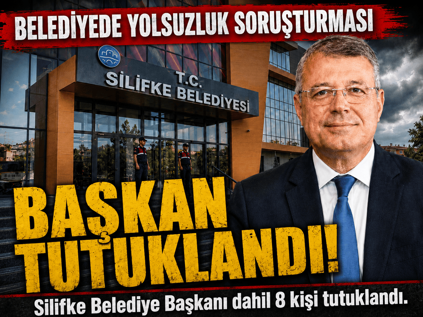 Silifke Belediyesi soruşturmasında 8 kişi tutuklandı