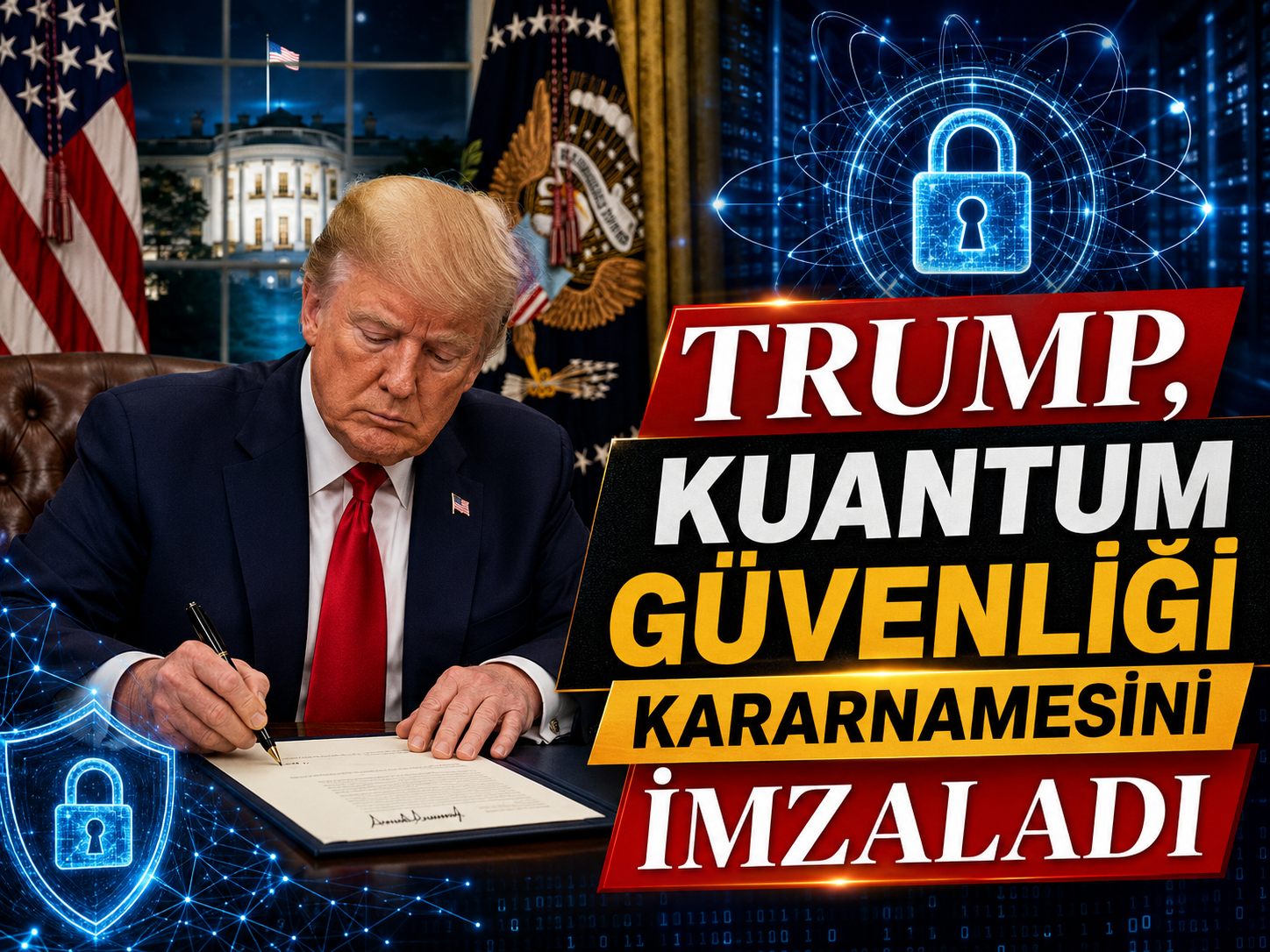 Trump, kuantum güvenliği kararnamesini imzaladı