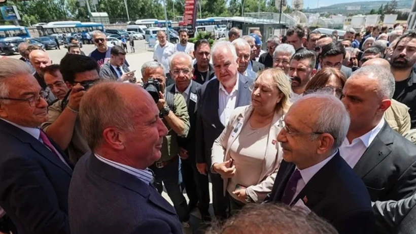 Kemal Kılıçdaroğlu ve Muharrem İnce Ankara'da bir araya geldi