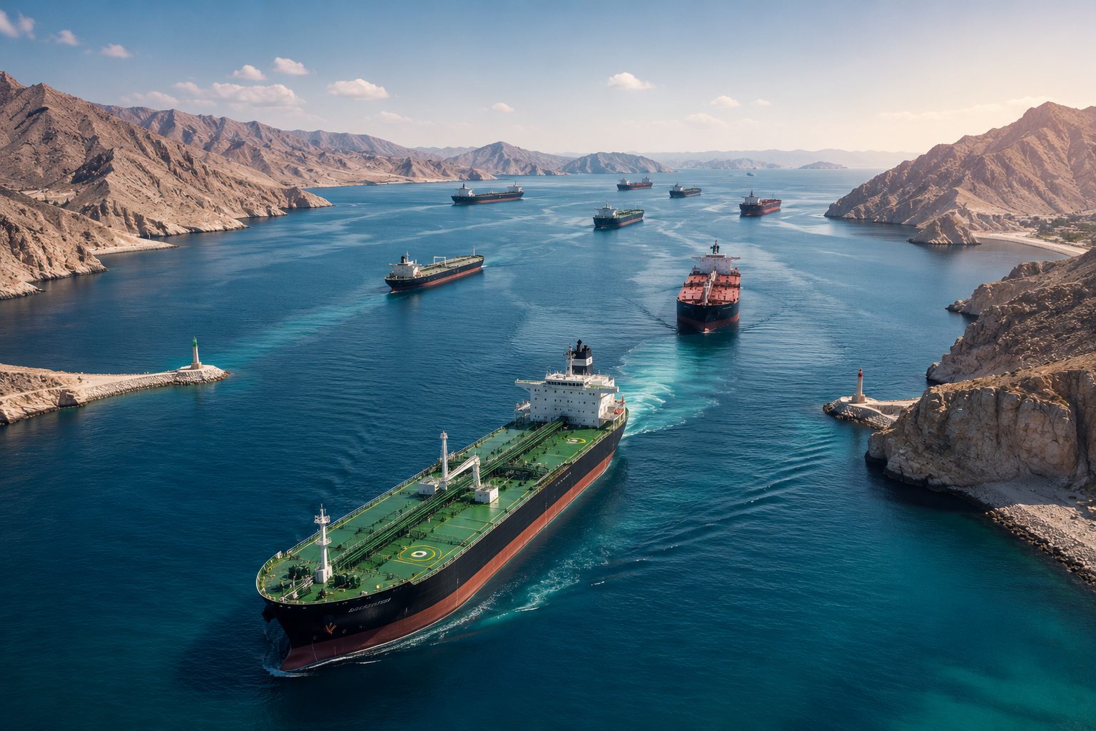 Petrolün kalbi Hürmüz'de canlanma: Tanker geçişleri artışta