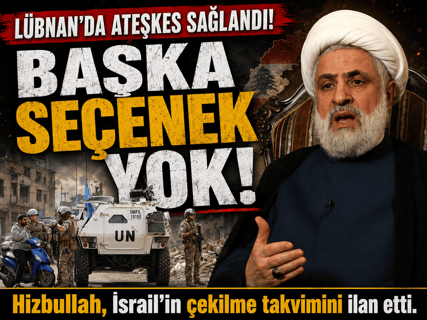 Kasım: İsrail’in önünde tam çekilmekten başka seçenek yok
