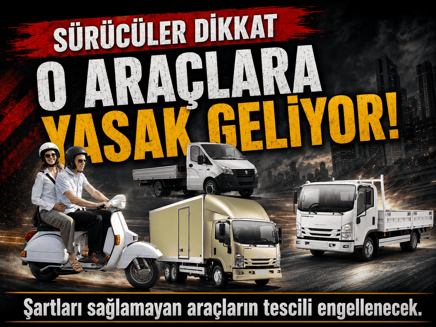 Araçlarda yeni dönem: Bu şart yoksa tescil de yok