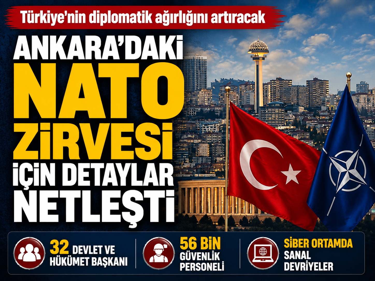 Ankara NATO Zirvesi’ne hazırlanıyor: 32 lider ağırlanacak