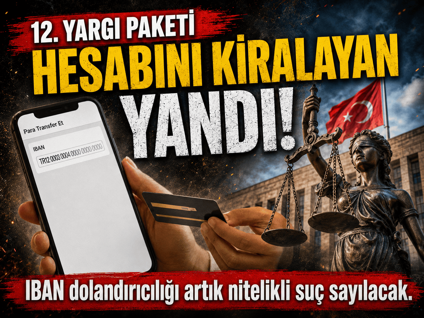 IBAN dolandırıcılığında o öneri geri çekildi!