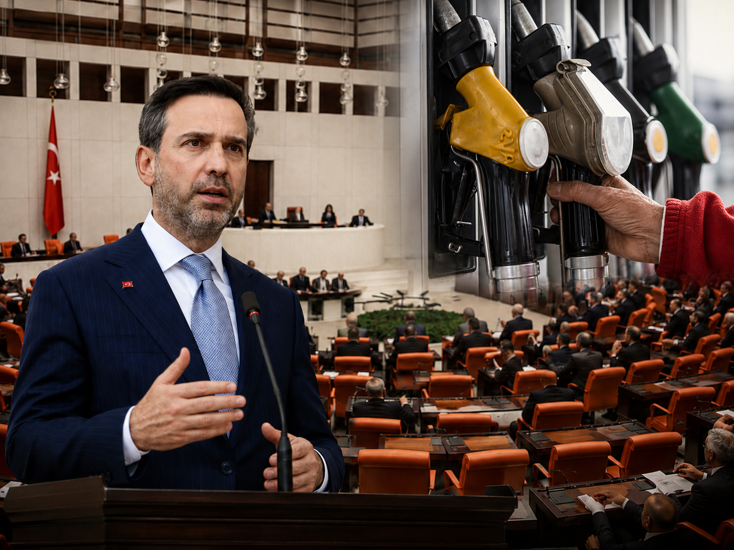 Akaryakıt fiyatları meclis gündeminde: Bakan Bayraktar yanıtladı