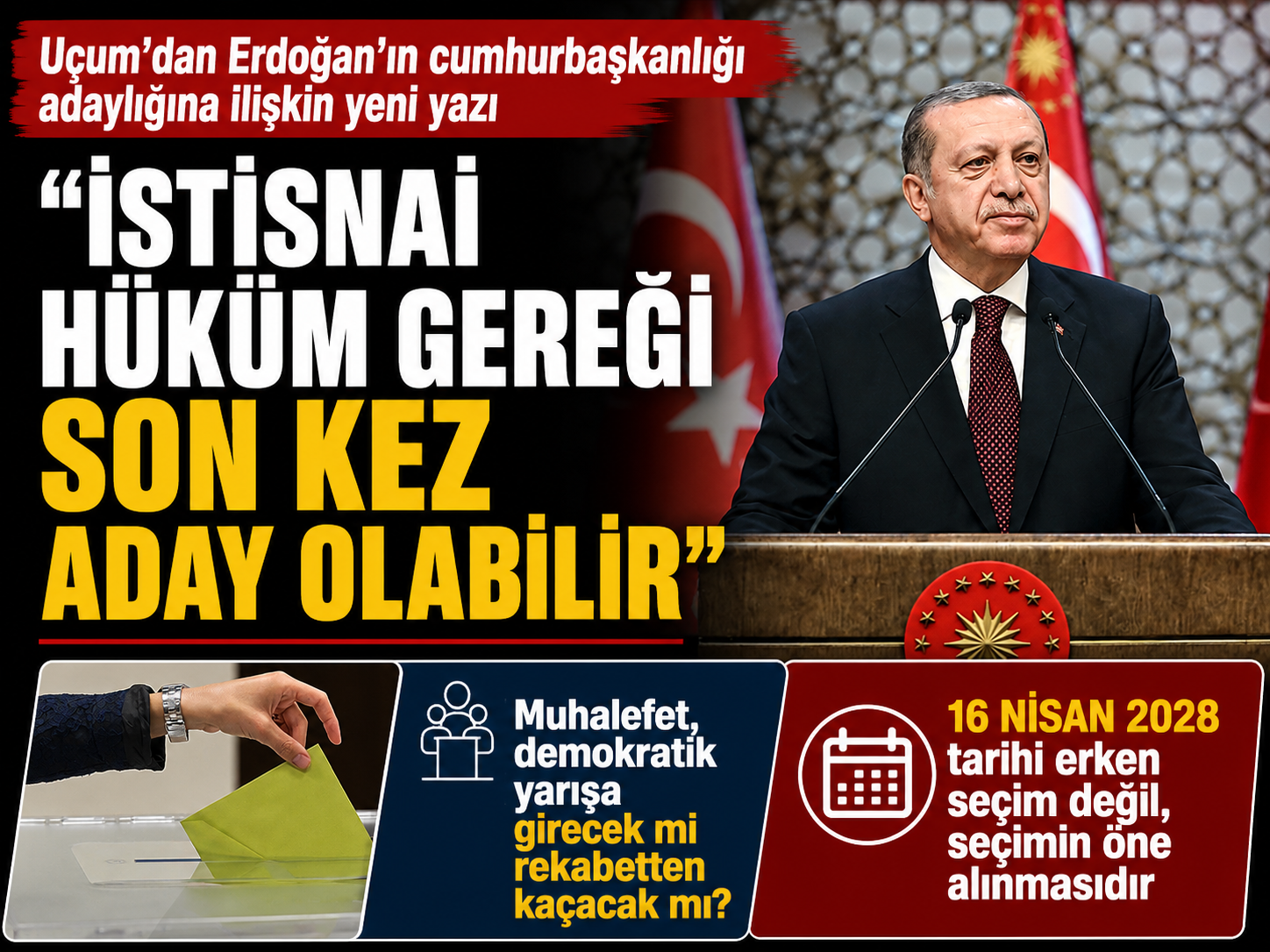 Cumhurbaşkanı Danışmanı Uçum’dan adaylık açıklaması: İstisnai şart aranmaz