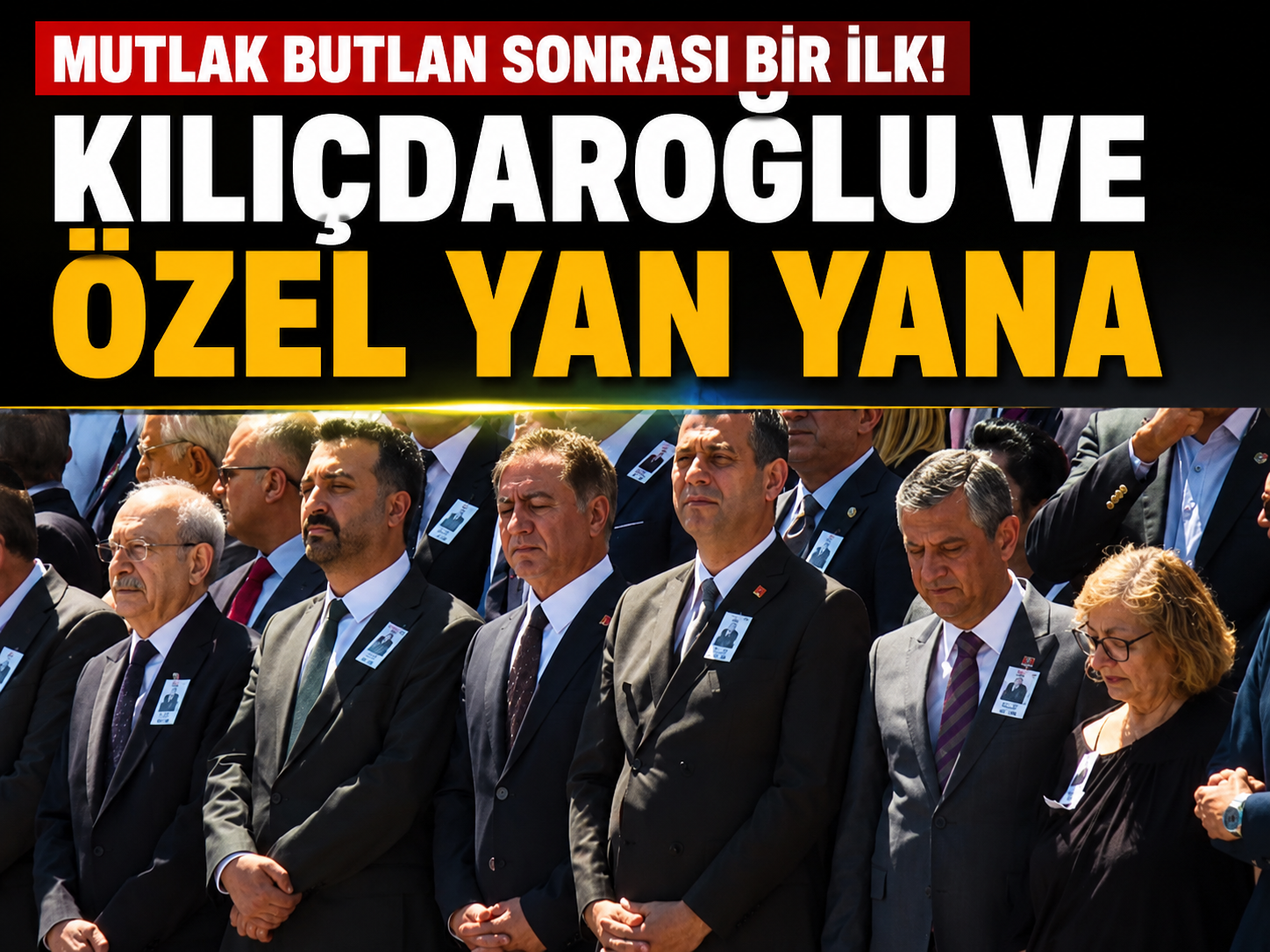 Mutlak butlan sonrası bir ilk! Kılıçdaroğlu ve Özel yan yana
