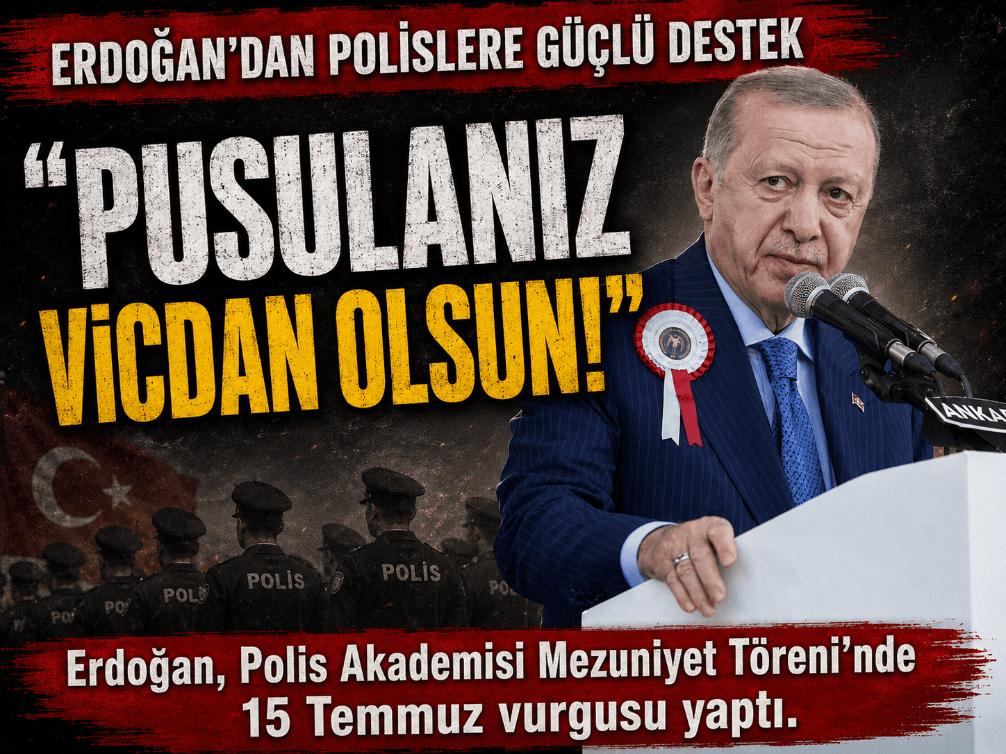 Erdoğan: 15 Temmuz tarihimizin en alçak ihanetlerinden biri!