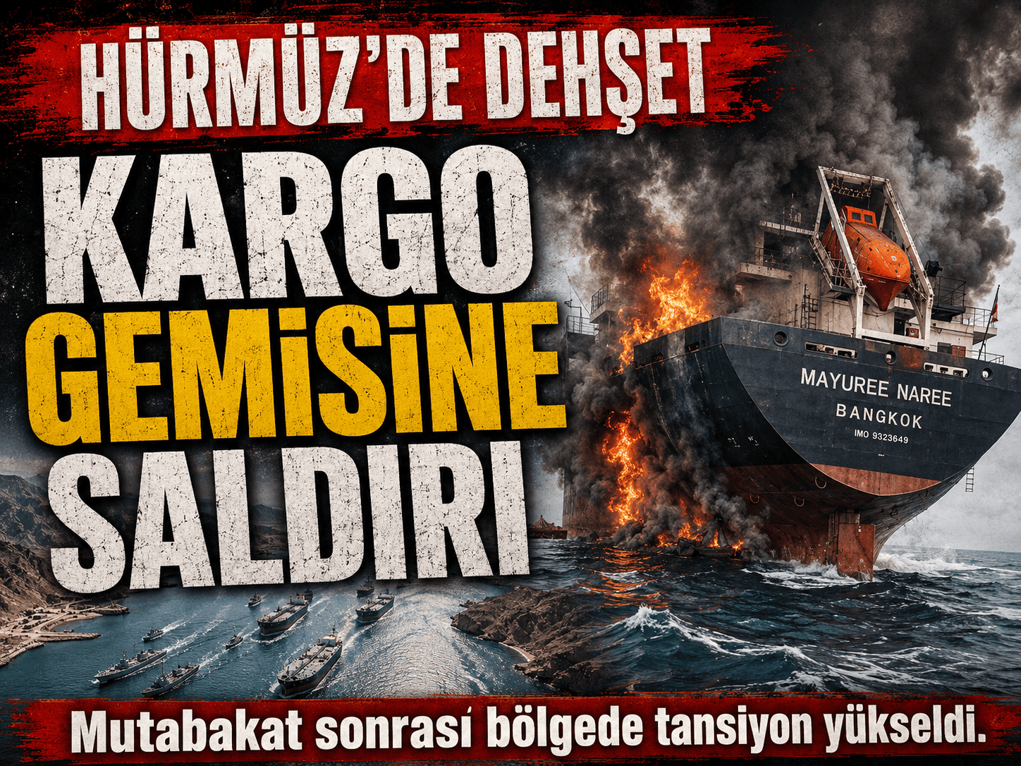 Mutabakat sonrası Hürmüz’de ilk saldırı gerçekleşti!
