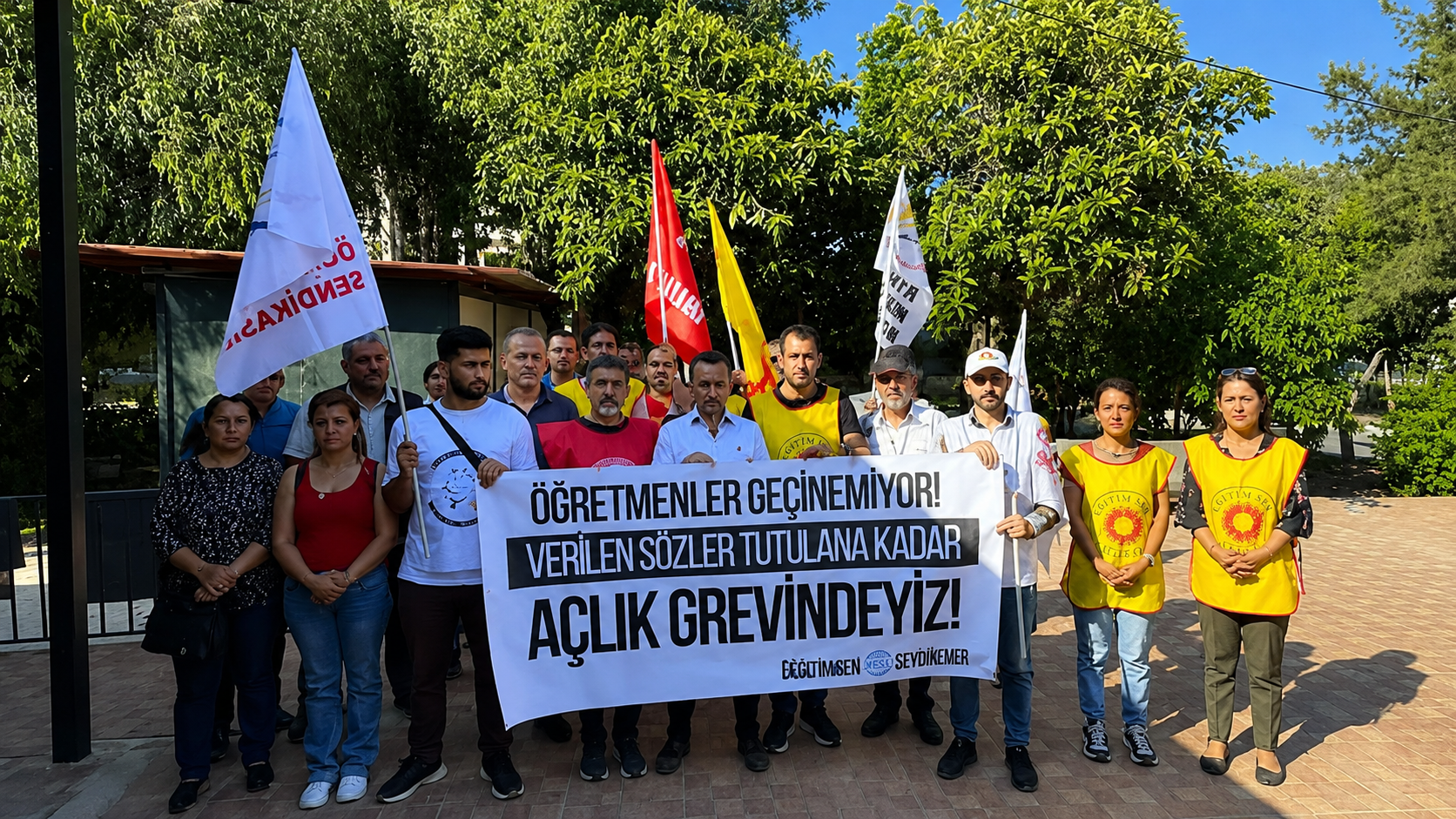TİP: NATO Zirvesi’ne milyarlar harcanırken öğretmenlerin açlık grevi sürüyor