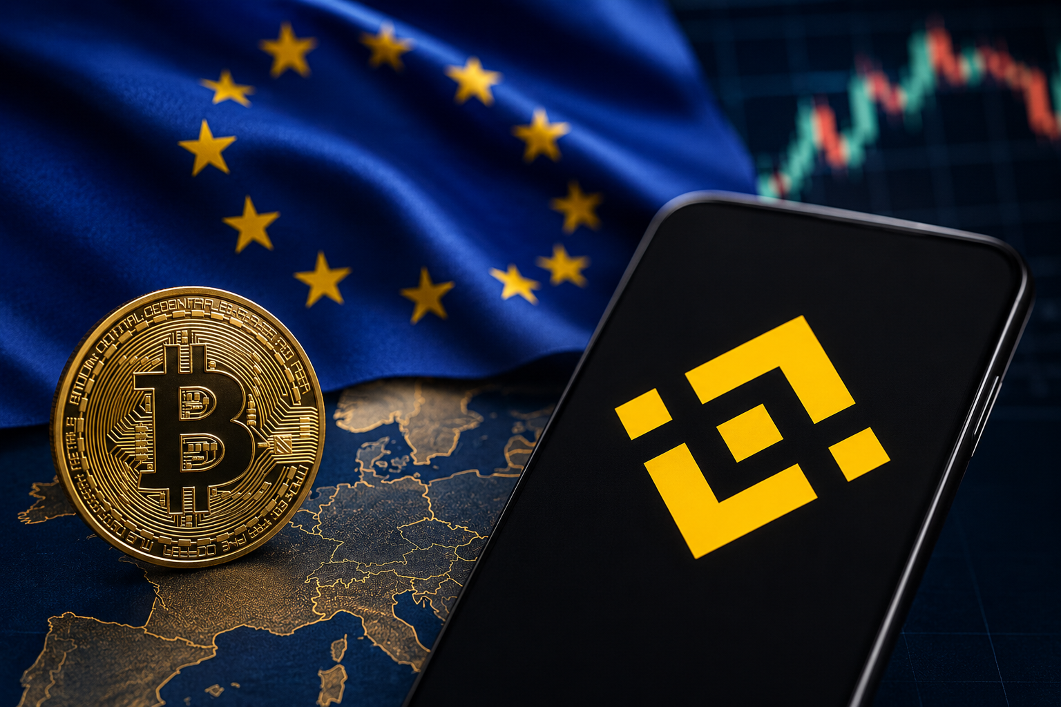 Binance AB'de hizmetlerini durduruyor