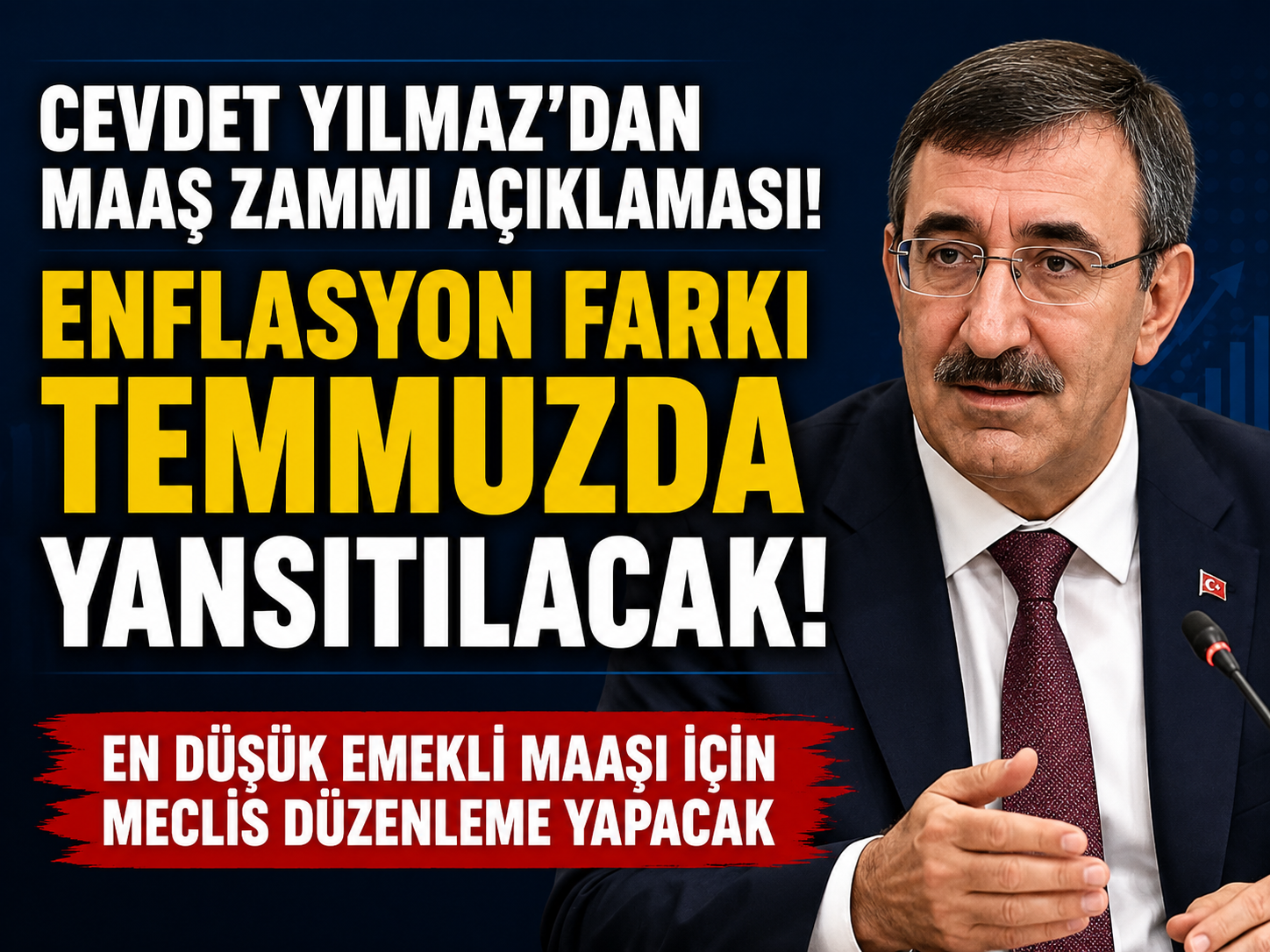 Cevdet Yılmaz'dan maaş zammı mesajı: Enflasyona ezdirmeyeceğiz