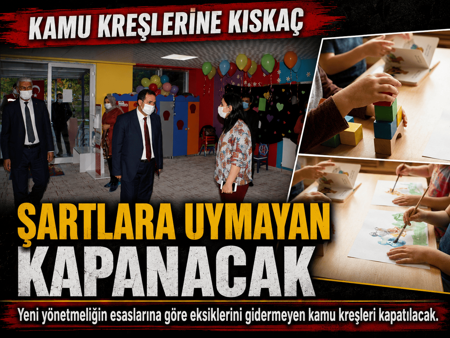 Velileri ilgilendiren karar! Kreşlerde kurallar değişti