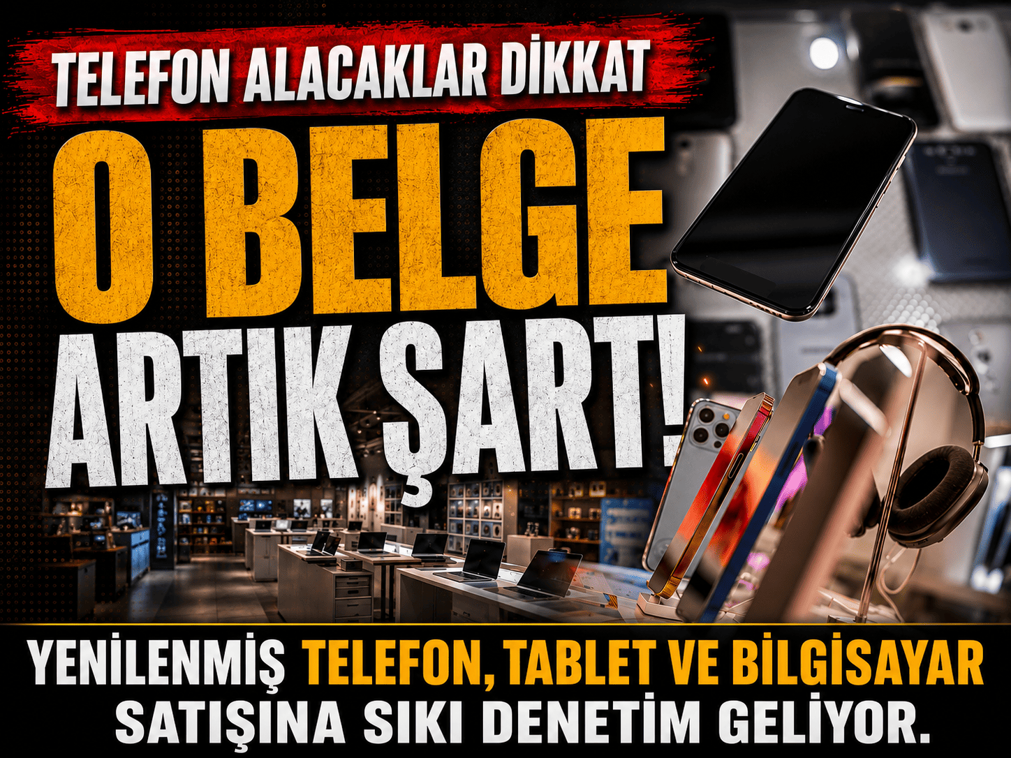 Yenilenmiş telefon alırken bu ibareye mutlaka bakın!