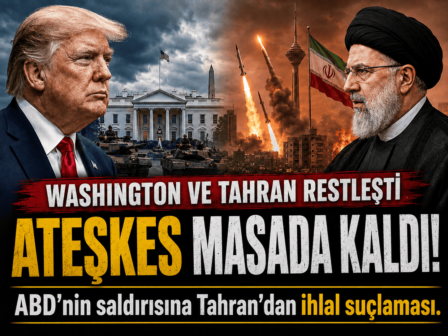Körfezde ateşkes çatırdadı: İran ve ABD karşı karşıya