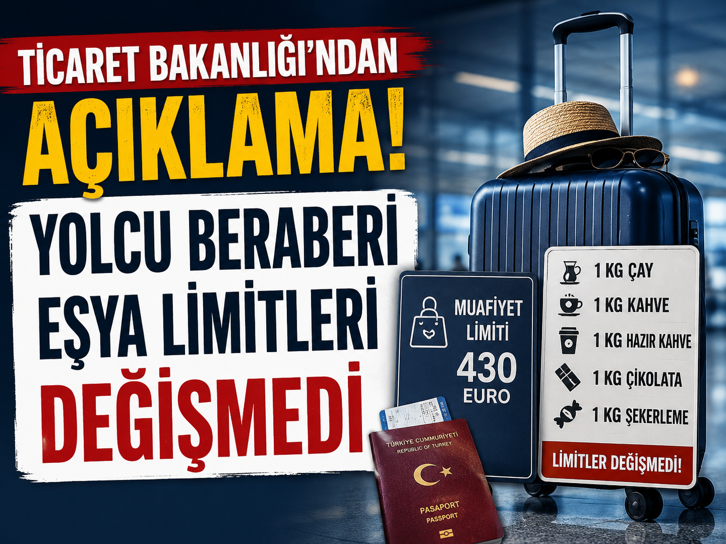 Gümrük muafiyetinde yeni düzenleme iddialarına bakanlıktan yanıt