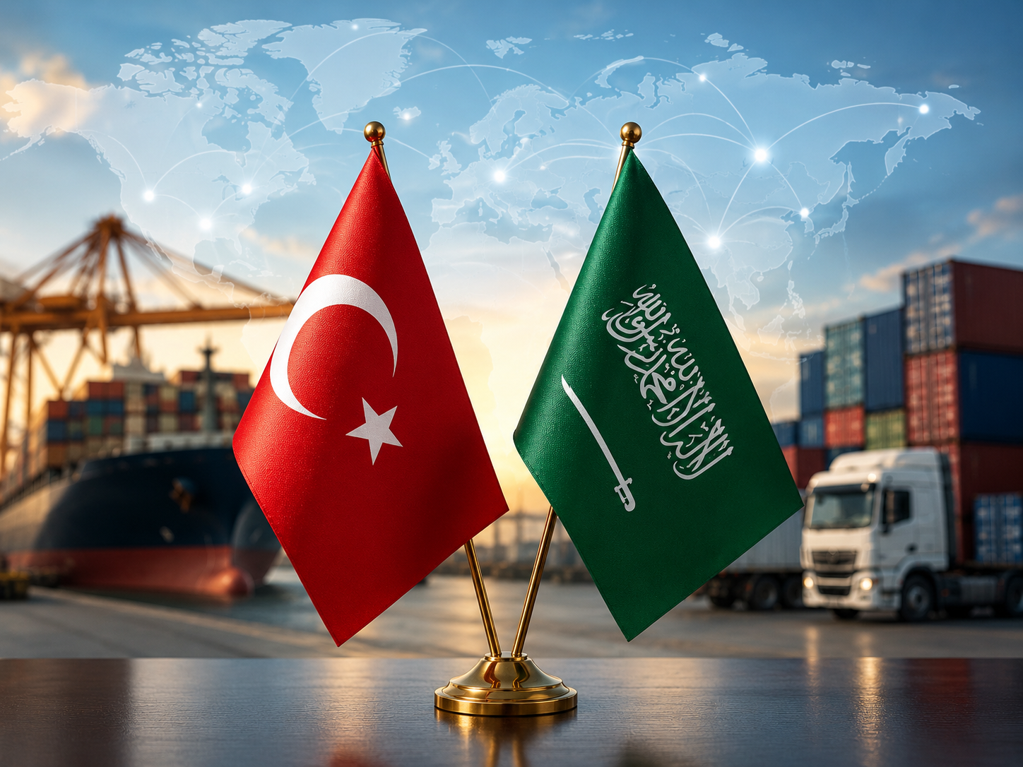 Türkiye ve Suudi Arabistan ticarette yeni dönem başlatıyor