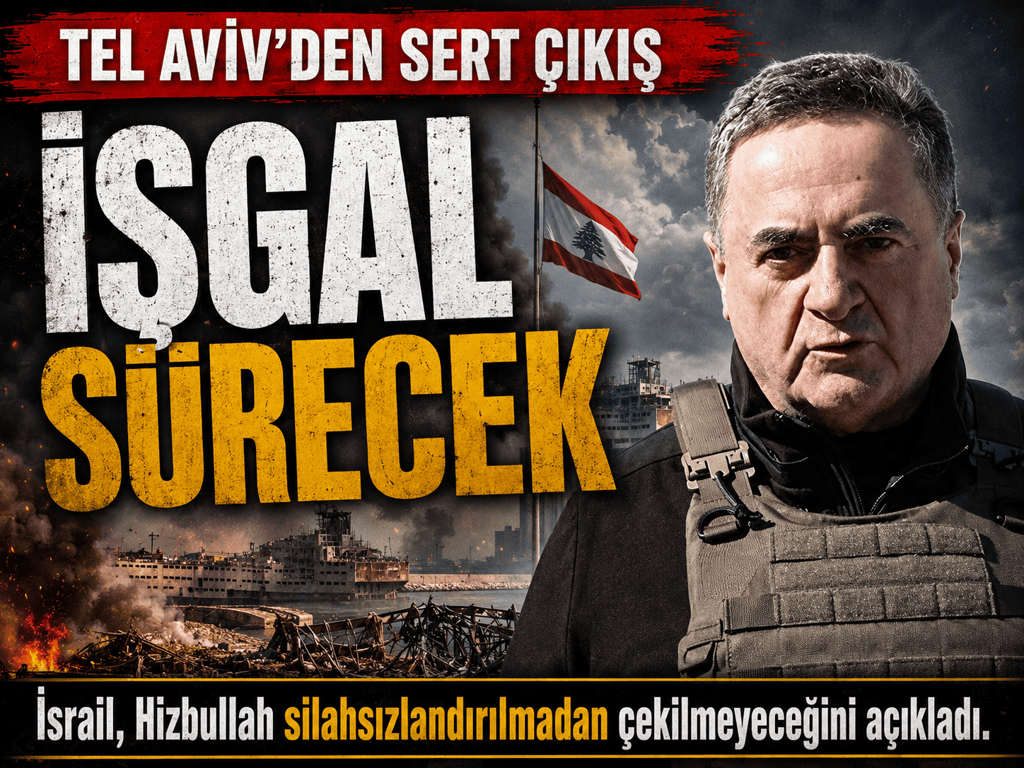 İsrail’den Lübnan'da kalma sinyali: Anlaşma ne olacak?