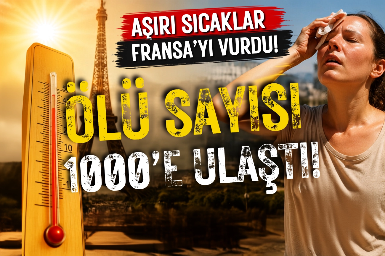 Fransa’da kavurucu sıcakların bedeli ağır oldu