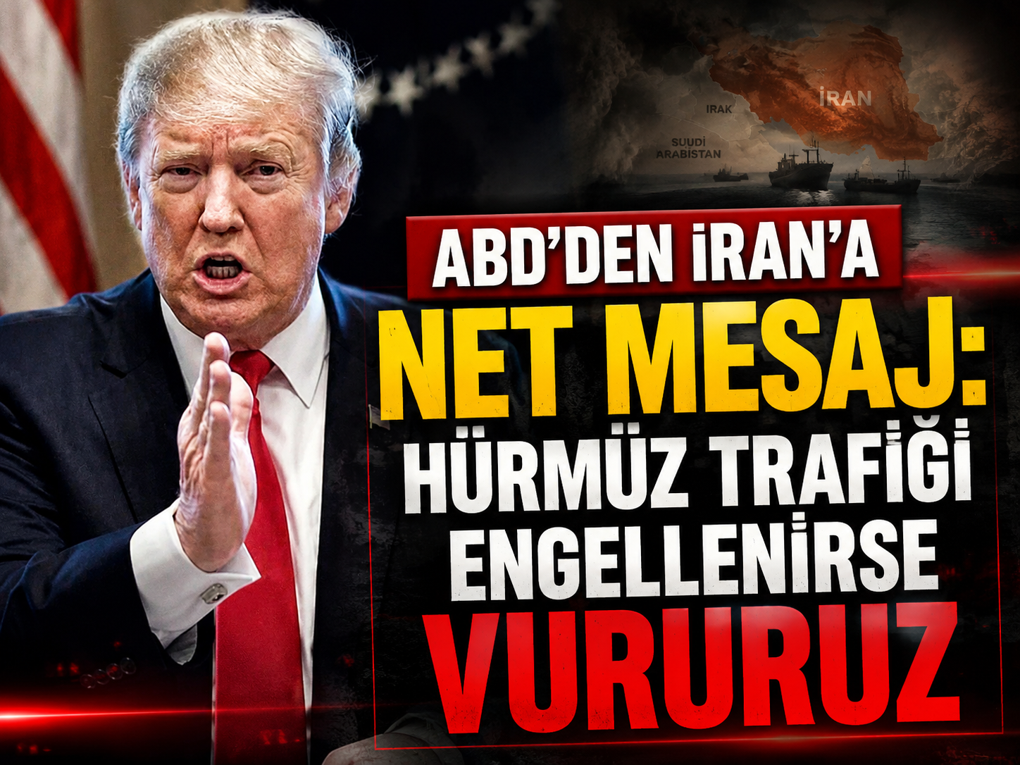 ABD’den İran’a net mesaj: Hürmüz trafiği engellenirse vururuz