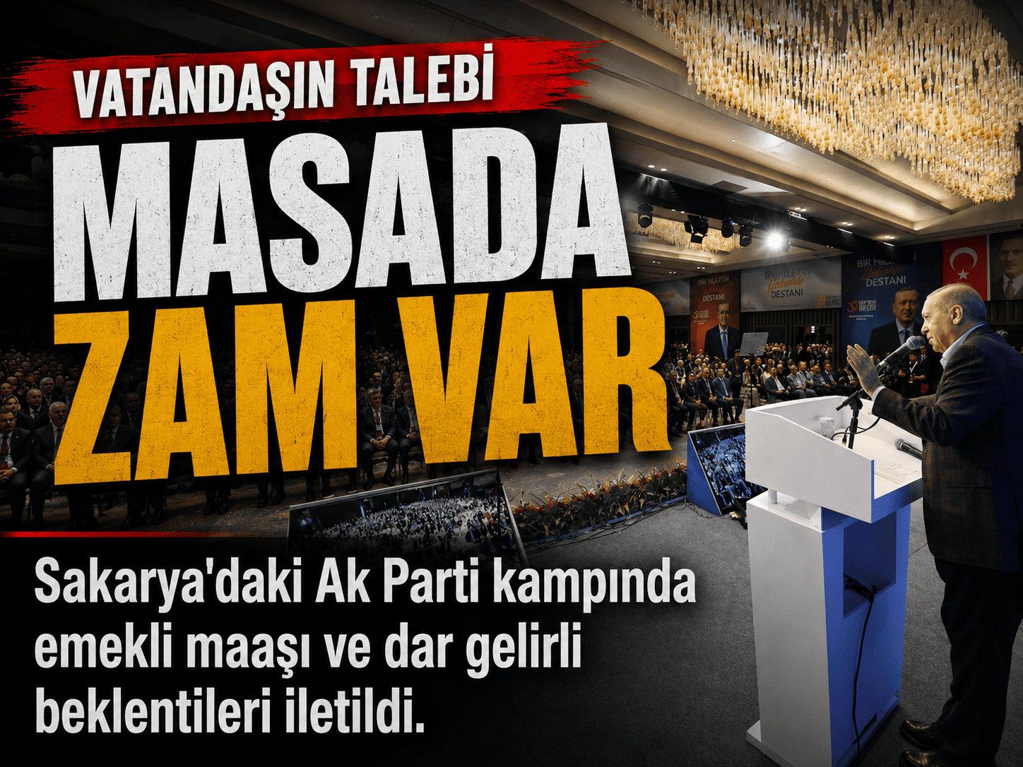 Emekli zammı için gözler AK Parti kampına çevrildi