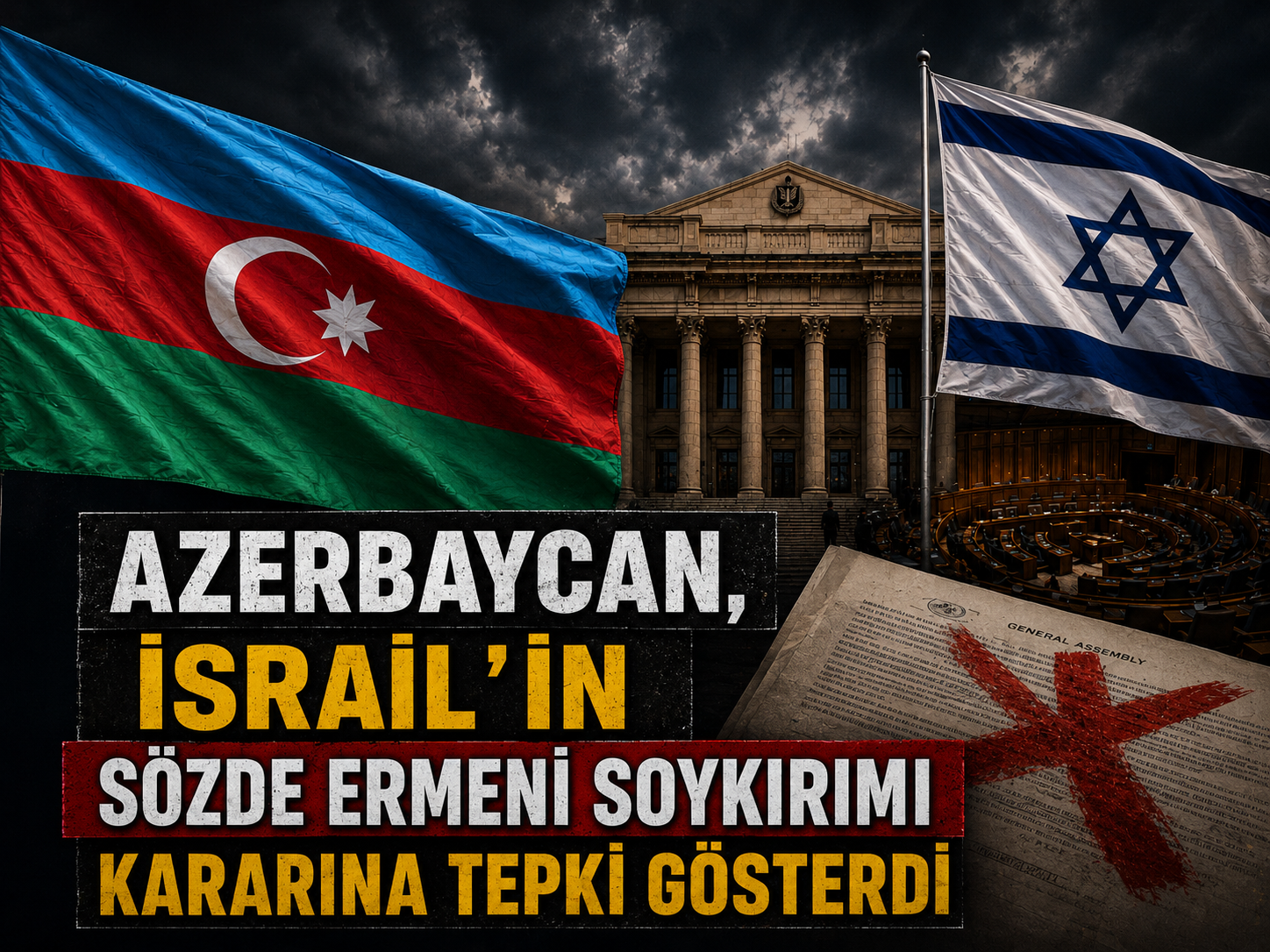 Azerbaycan, İsrail’in sözde Ermeni soykırımı kararına tepki gösterdi