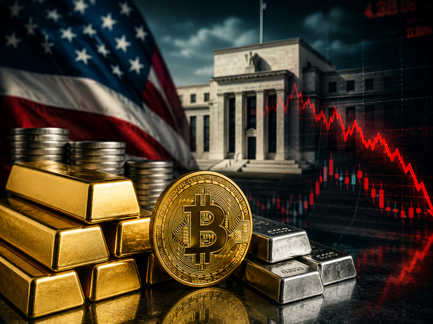 Fed faiz kararı için geri sayım başladı! Borsa, altın ve Bitcoin'in gözü Fed'de
