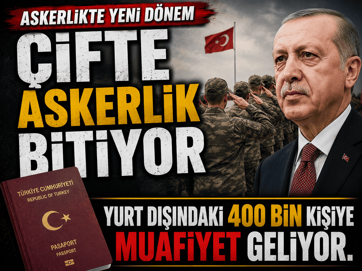 Askerlikte çifte yükümlülük bitiyor mu?