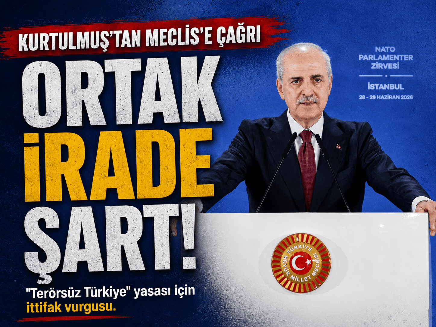 Kurtulmuş'tan İsrail tepkisi: Saldırıları açık ihlal!