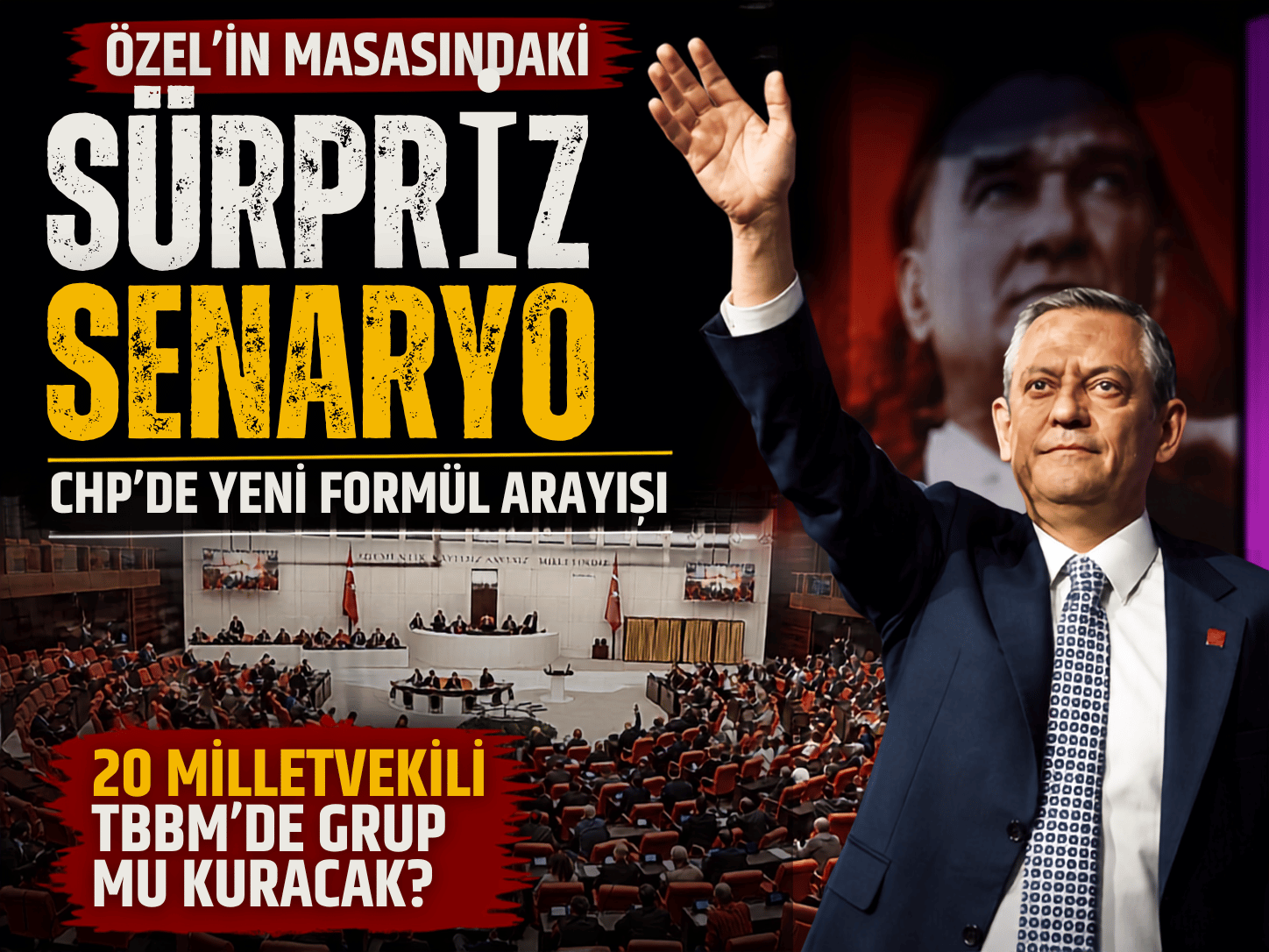 Özel’in masasındaki sürpriz senaryo: CHP’de yeni formül arayışı