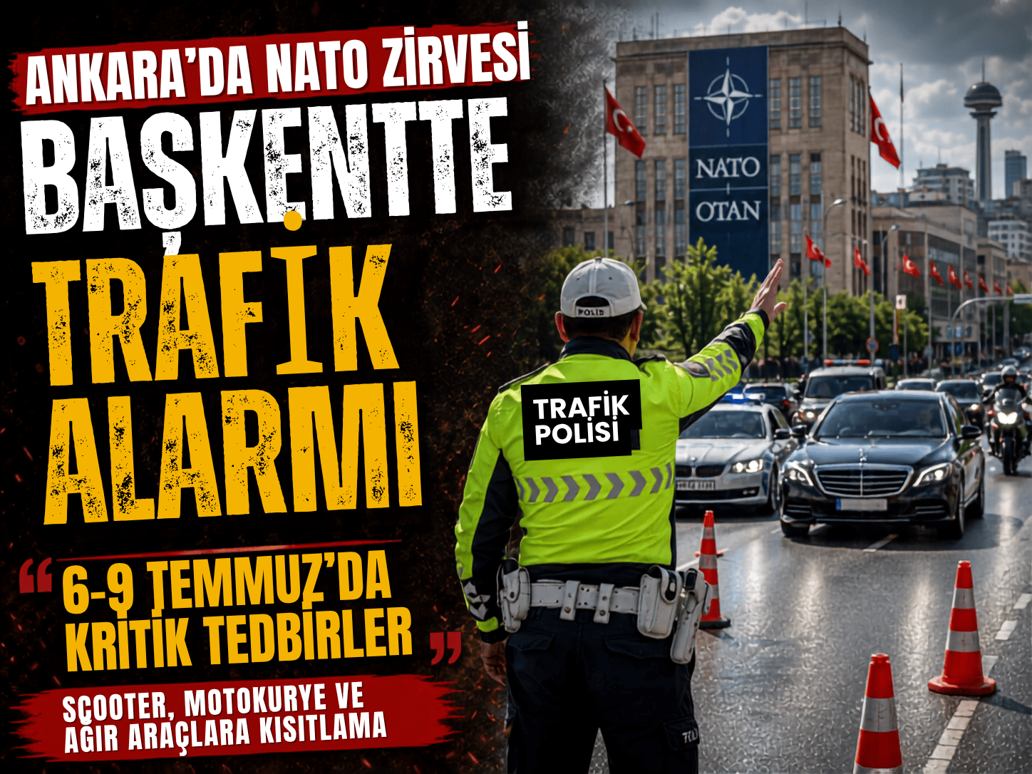 NATO Zirvesi'nde Ankara’da kapalı yollar