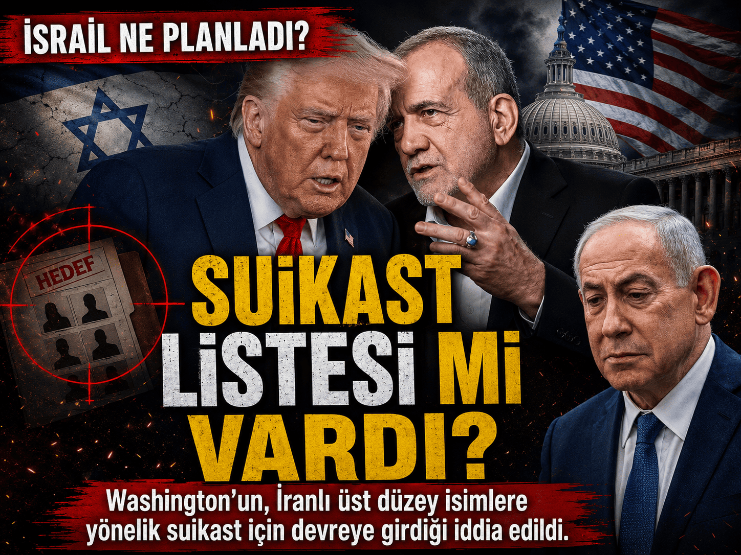 Tahran’a gizli uyarı: Hedefte üst düzey isimler mi var?
