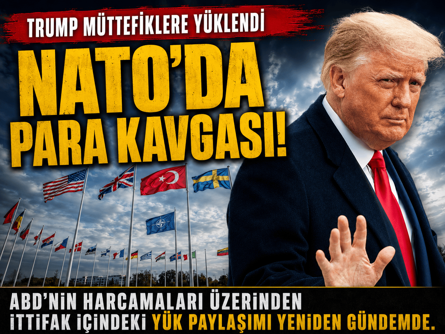 Trump NATO harcamalarına isyan etti: Fayda sağlamıyoruz
