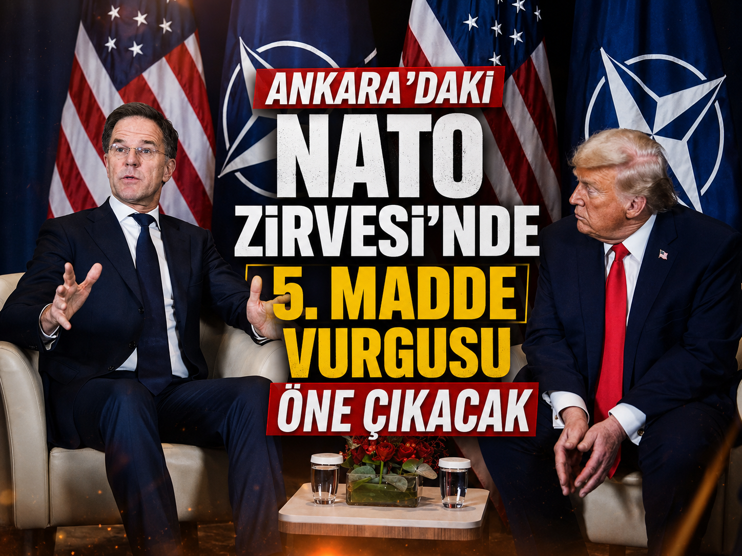 Ankara’daki NATO Zirvesi’nde 5. madde vurgusu öne çıkacak