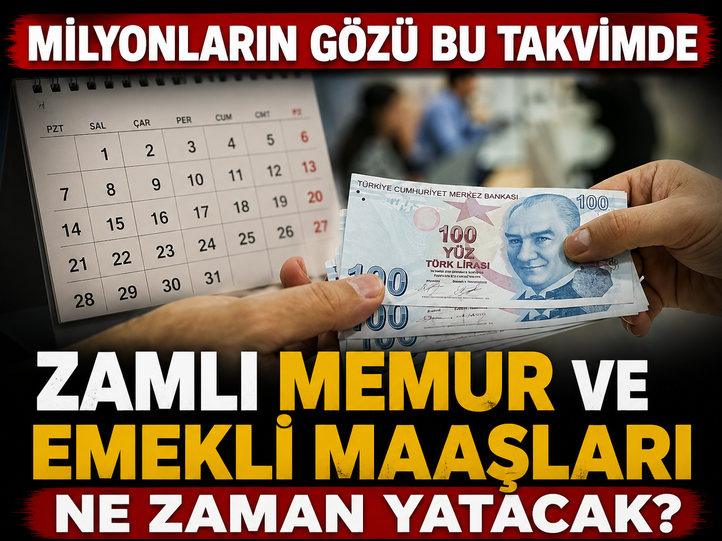 Zamlı memur ve emekli maaşları ne zaman yatacak?