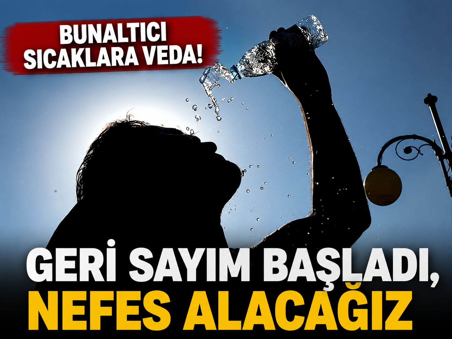 Meteoroloji müjdeyi verdi: Bunaltıcı sıcaklar geri çekiliyor